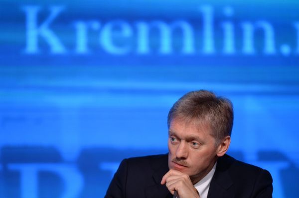 Presidential Press Secretary Dmitry Peskov at President Putin's big annual Q&A session at the International Trade Center in Krasnaya Presnya - Sputnik International
