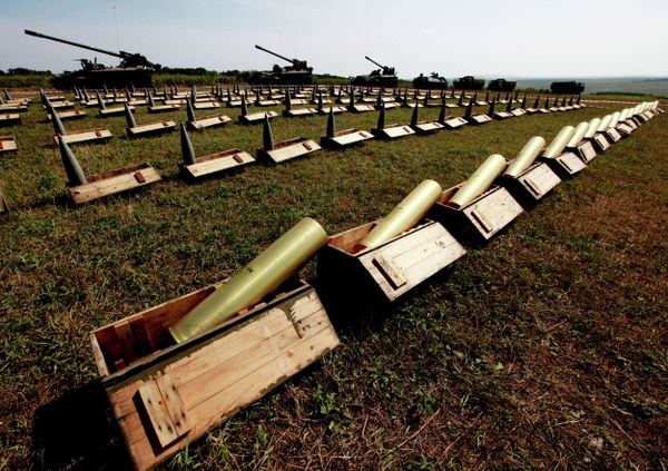 Russian Ground Forces Hold Contest to Determine Best Artillery Battery - Sputnik International