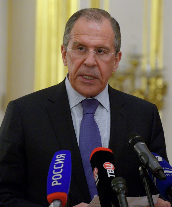 Russian Foreign Minister Sergei Lavrov - Sputnik International