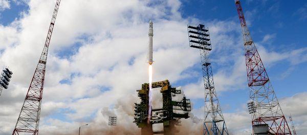 Space booster Angara 1.2PP during launch from Plesetsk launch site. - Sputnik International