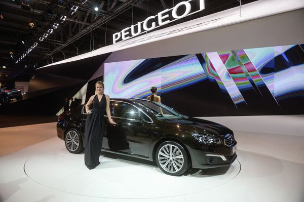 Peugeot 508 at Moscow International Motor Show 2014 Peugeot 508 at Moscow International Motor Show 2014 - Sputnik International