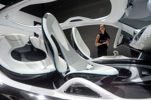 Smart Fourjoy concept car at Moscow Auto Show Smart Fourjoy concept car at Moscow Auto Show - Sputnik International