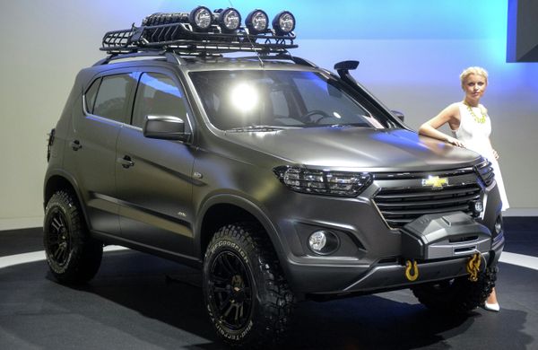 Chevrolet Niva concept at Moscow International Motor Show Chevrolet Niva concept at Moscow International Motor Show - Sputnik International