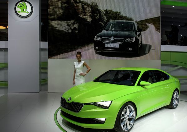 Skoda Vision C at Moscow International Motor Show Skoda Vision C at Moscow International Motor Show - Sputnik International