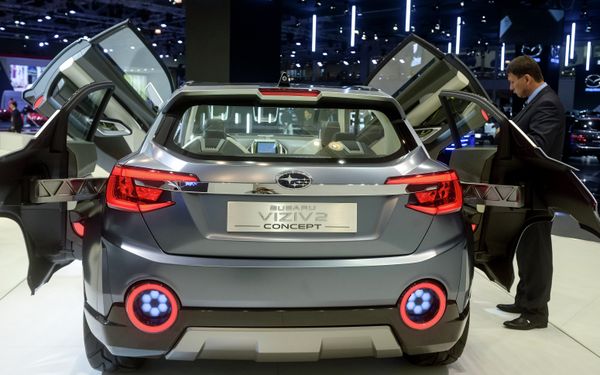 Subaru Viziv 2 concept at Moscow International Motor Show Subaru Viziv 2 concept at Moscow International Motor Show - Sputnik International