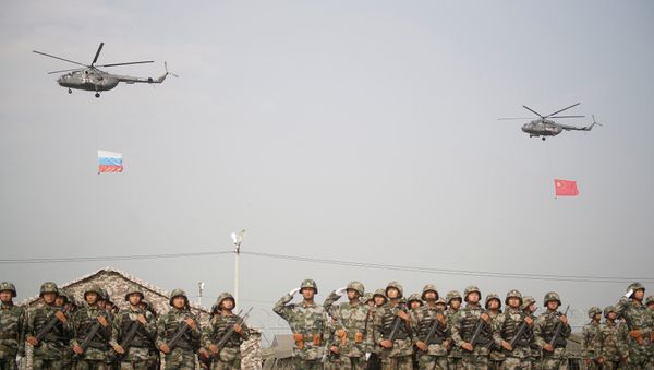 Last stage of the previous year's SCO anti-terrorist exercise Peace Mission - 2013. Last stage of the previous year's SCO anti-terrorist exercise Peace Mission - 2013. - Sputnik International