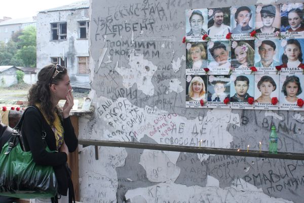 The capture of more than 1,100 people, most of them children by Islamic insurgents in Russia's Beslan started on this day 10 years ago, in 2004 The capture of more than 1,100 people, most of them children by Islamic insurgents in Russia's Beslan started on this day 10 years ago, in 2004 - Sputnik International