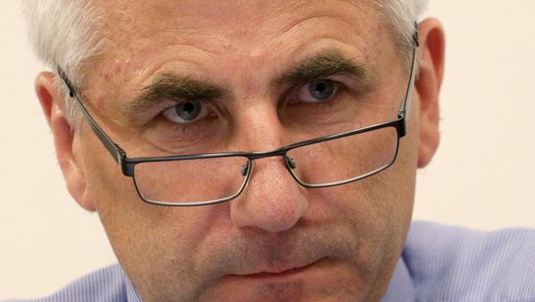 European Union is interested in recalling its economic sanctions against Russia on condition of stabilization of the situation in eastern Ukraine, EU Ambassador to Russia Vygaudas Usackas said Friday. - Sputnik International
