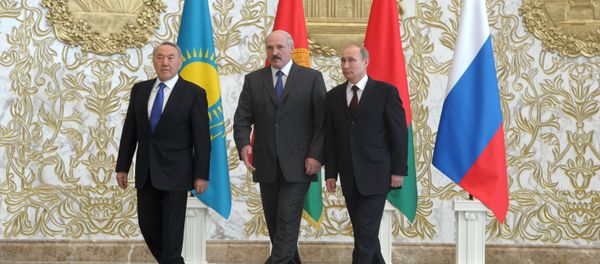 Despite tense relations with the United States, the Eurasian Economic Union (EEU) plans to cooperate with the United States in different areas of economy and trade. - Sputnik International