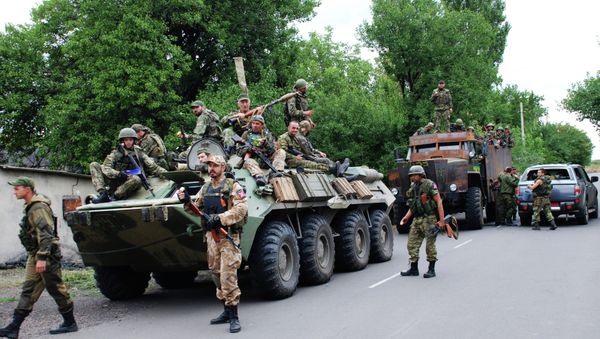 The leaders of the self-proclaimed Donetsk and Luhansk people’s republics in eastern Ukraine said in a joint statement Thursday they were ready to order ceasefire on Friday afternoon if a peace plan is signed. - Sputnik International