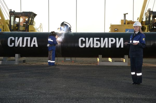 Power of Siberia pipeline construction - Sputnik International