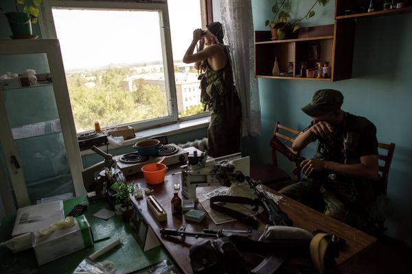 Around 1,500 foreign volunteers are fighting in the ranks of the Donetsk People’s Republic (DPR). - Sputnik International