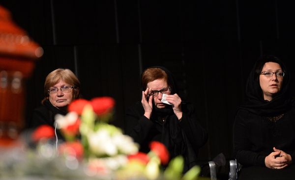 Farewell Ceremony for Russian Photojournalist Andrei Stenin - Sputnik International