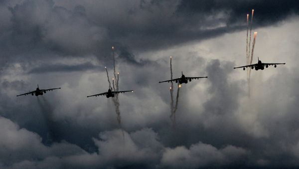 Russian fighter jets and ground support aircraft will practice penetration of enemy's air defenses during a month-long exercise in Siberia, the Eastern Military District said Friday. Russian fighter jets and ground support aircraft will practice penetration of enemy's air defenses during a month-long exercise in Siberia, the Eastern Military District said Friday. - Sputnik International
