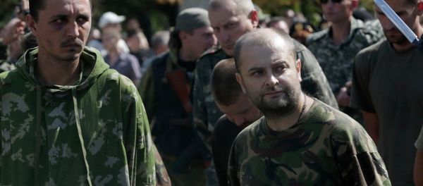 The Kiev government and the self-proclaimed people’s republics of Donetsk and Luhansk agreed on a prisoner exchange scheme under which a total of 375 people will be swapped, the Luhansk leader said Thursday. The Kiev government and the self-proclaimed people’s republics of Donetsk and Luhansk agreed on a prisoner exchange scheme under which a total of 375 people will be swapped, the Luhansk leader said Thursday. - Sputnik International