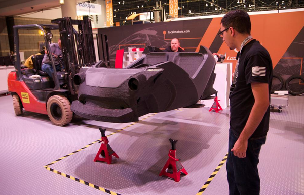 3D printed car, called Strati - Sputnik International
