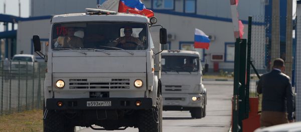 The escort of the Russian humanitarian convoy to southeastern Ukraine by Russia's Emergencies Ministry is absolutely the right step because the reason this Ministry was created is to help those in emergency situations. The escort of the Russian humanitarian convoy to southeastern Ukraine by Russia's Emergencies Ministry is absolutely the right step because the reason this Ministry was created is to help those in emergency situations. - Sputnik International