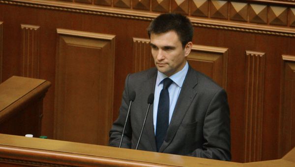 Ukrainian Foreign Minister Pavlo Klymkin Ukrainian Foreign Minister Pavlo Klymkin - Sputnik International