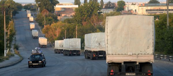 Russia is preparing a new humanitarian aid convoy to be delivered to eastern Ukraine’s Donetsk and Luhansk regions - Sputnik International