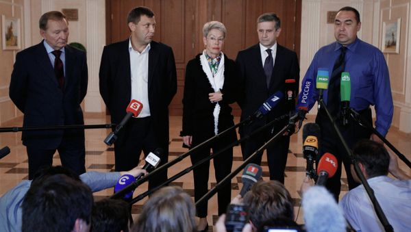 Meeting of contact group in Minsk. Meeting of contact group in Minsk. - Sputnik International