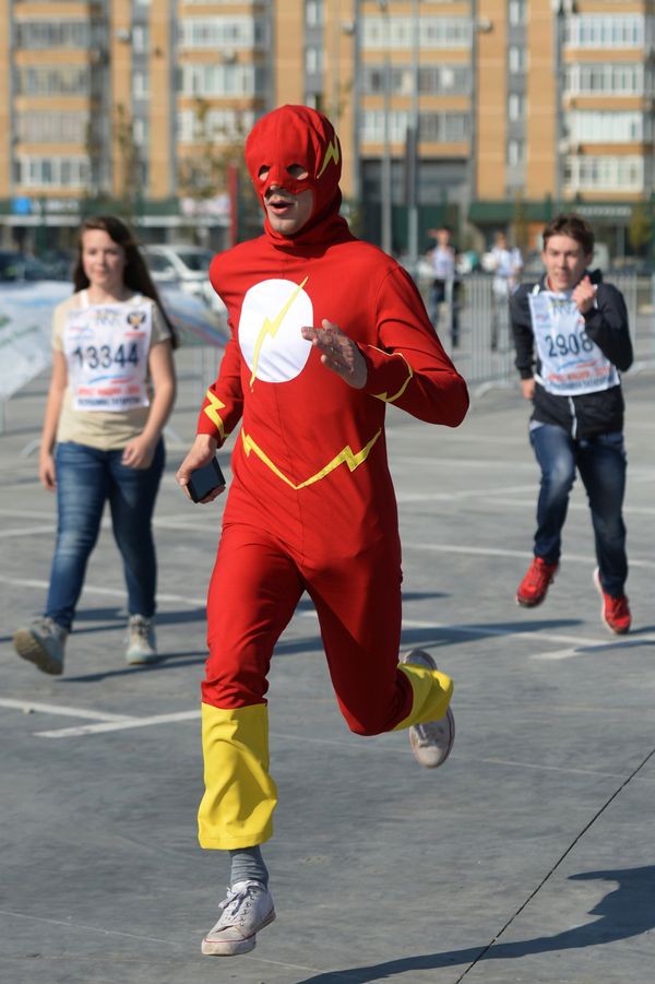 Russian Runners Hit the Streets for National Day of Running 2014 - Sputnik International