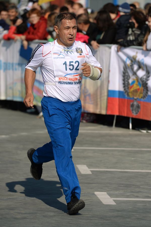 Russian Runners Hit the Streets for National Day of Running 2014 - Sputnik International