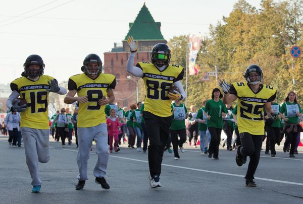 Russian Runners Hit the Streets for National Day of Running 2014 - Sputnik International