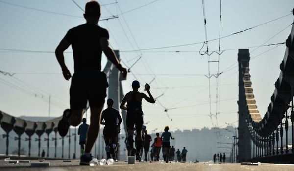 Russian Runners Hit the Streets for National Day of Running 2014 - Sputnik International