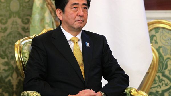 Japanese Prime Minister Shinzo Abe Japanese Prime Minister Shinzo Abe - Sputnik International