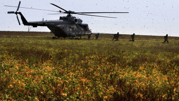 More than 250 marines from the Caspian Flotilla have begun emergency parachute-jumping drills, according to the Russian Southern Military District's press service - Sputnik International