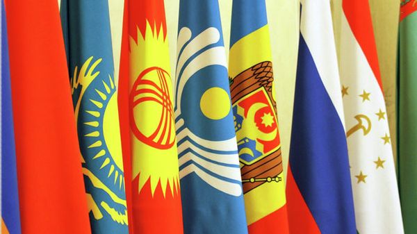 CIS flags - Sputnik International