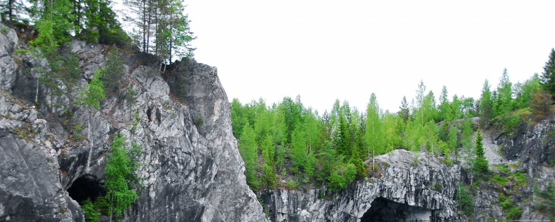 A former marble quarry in the mountain park Ruskeala in Karelia, 2010. A former marble quarry in the mountain park Ruskeala in Karelia, 2010. - Sputnik International, 1920, 08.11.2022