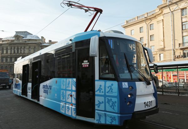 St. Petersburg's Tram Celebrates Its Anniversary St. Petersburg's Tram Celebrates Its Anniversary - Sputnik International
