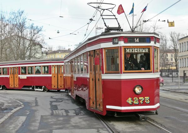 St. Petersburg's Tram Celebrates Its Anniversary St. Petersburg's Tram Celebrates Its Anniversary - Sputnik International
