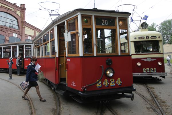 St. Petersburg's Tram Celebrates Its Anniversary St. Petersburg's Tram Celebrates Its Anniversary - Sputnik International