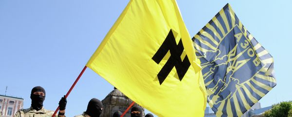 Fighters of the Azov Battalion in Kiev Fighters of the Azov Battalion in Kiev - Sputnik International