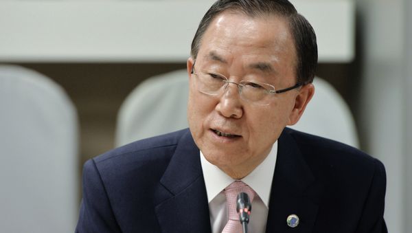 I congratulate both leaders for this well-deserved recognition. The true winners today are the world's children, Ban Ki-Moon said. - Sputnik International