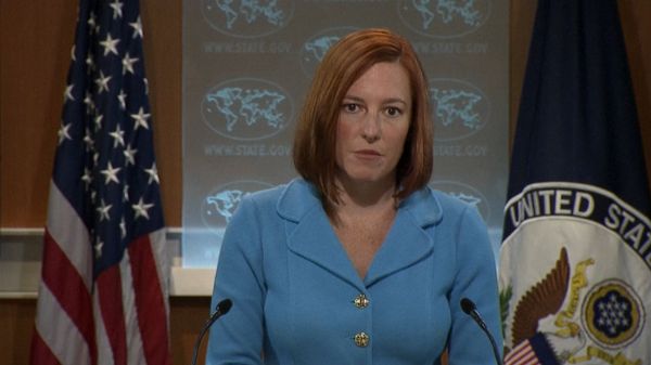 US Department of State Spokeswoman Jen Psaki says that the United States is involved in the ongoing discussion about the Ukrainian gas needs, and wants to see the issue resolved. - Sputnik International