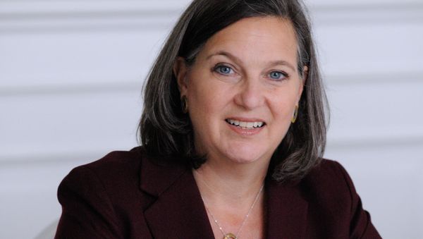 US Assistant Secretary for European and Eurasian Affairs Victoria Nuland will be in Ukraine later this week to join the US Vice President Joe Biden during his visit. US Assistant Secretary for European and Eurasian Affairs Victoria Nuland will be in Ukraine later this week to join the US Vice President Joe Biden during his visit. - Sputnik International