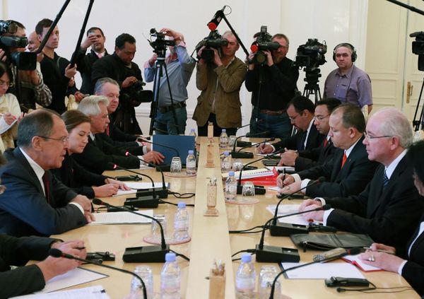 Russia is interested in taking part in regular political dialogue with integration institutions in Latin America, Russian Foreign Minister Sergei Lavrov said at a press conference after meeting with his Venezuelan counterpart Rafael Ramirez Wednesday. - Sputnik International