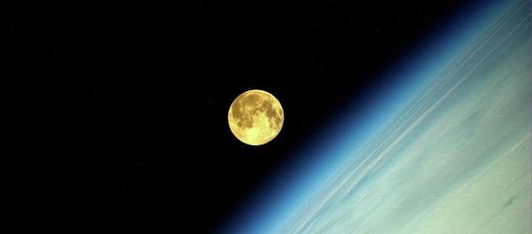 The Moon as seen from the International Space Station - Sputnik International