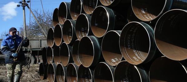 Building of pipeline - Sputnik International