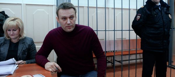 Opposition activist Alexei Navalny in the court. Opposition activist Alexei Navalny in the court. - Sputnik International