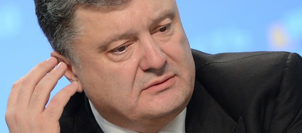 Пресс-конференция президента Украины Петра Порошенко Пресс-конференция президента Украины Петра Порошенко - Sputnik International