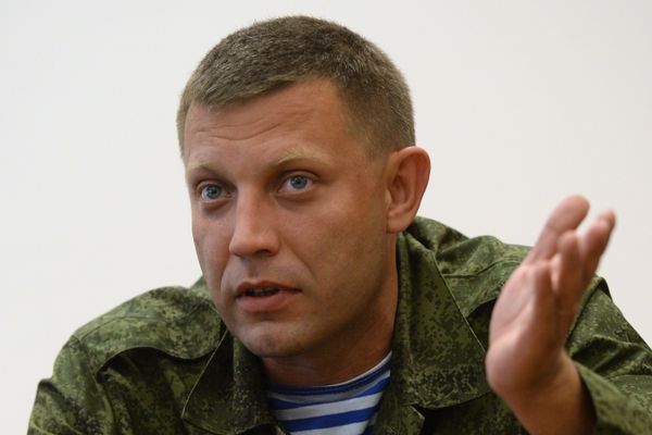 The self-proclaimed Donetsk People's Republic leader Alexander Zakharchenko - Sputnik International