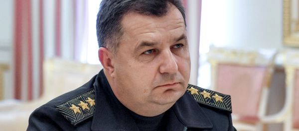 Ukrainian Defense Minister Stepan Poltorak - Sputnik International