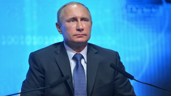 Despite the economic downturn in the country, the approval rating of Russian President Vladimir Putin has surged to 81 percent, an increase from the 58 percent he received at the beginning of his third term, a poll released Thursday by the Associated Press and NORC Center for Public Affairs Research revealed. Despite the economic downturn in the country, the approval rating of Russian President Vladimir Putin has surged to 81 percent, an increase from the 58 percent he received at the beginning of his third term, a poll released Thursday by the Associated Press and NORC Center for Public Affairs Research revealed. - Sputnik International
