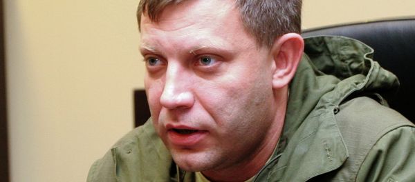 Eastern Ukrainian self-proclaimed Donetsk People’s Republic leader Alexander Zakharchenko - Sputnik International