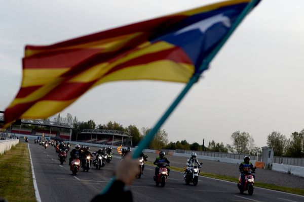 V is for Vote: A Rally in Barcelona to Support Catalonia's Independence V is for Vote: A Rally in Barcelona to Support Catalonia's Independence - Sputnik International