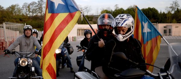 Rally in Barcelona in support of Catalonia's independence Rally in Barcelona in support of Catalonia's independence - Sputnik International